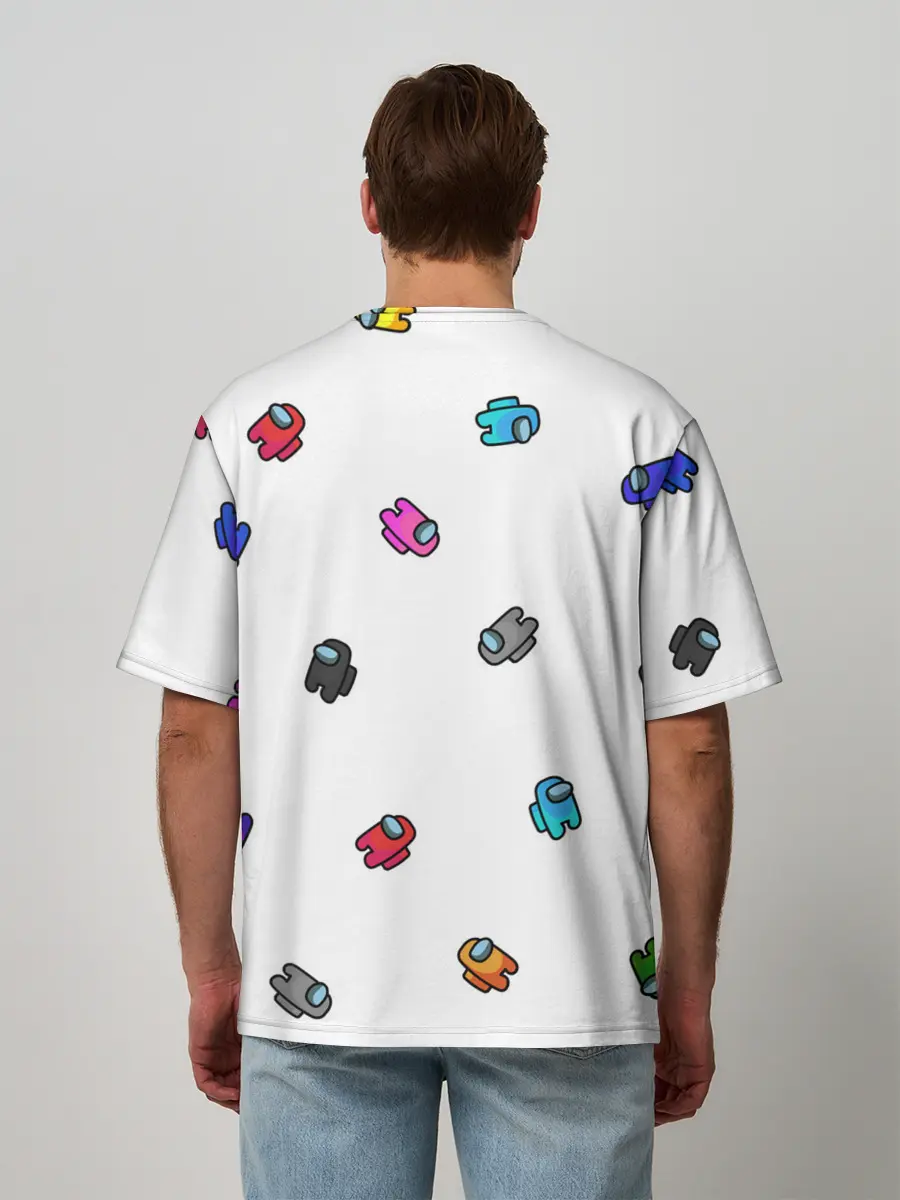 Мужская футболка оверсайз / Among Us