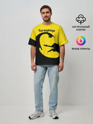 Мужская футболка оверсайз / Тарантино