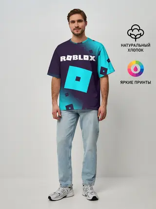 Мужская футболка оверсайз / ROBLOX / РОБЛОКС