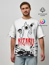 Мужская футболка оверсайз / КИЗАРУ