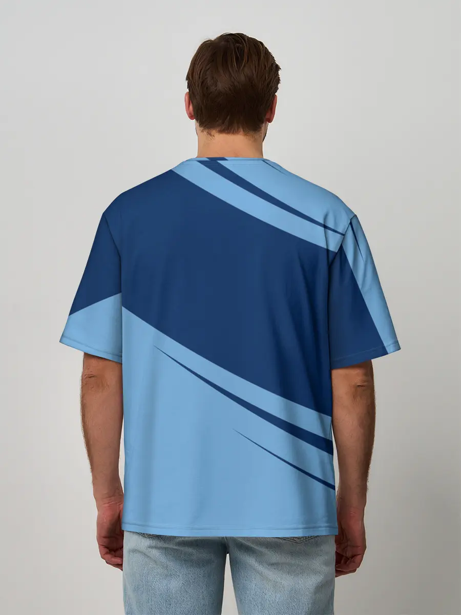 Мужская футболка оверсайз / MANCHESTER CITY Манчестер Сити