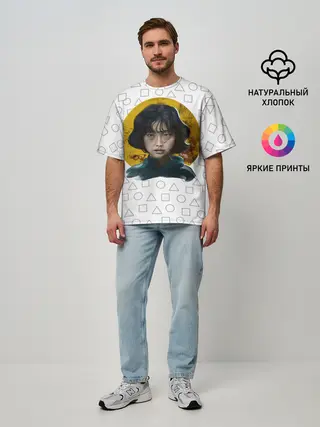 Мужская футболка оверсайз / Кан Сэ Бёк