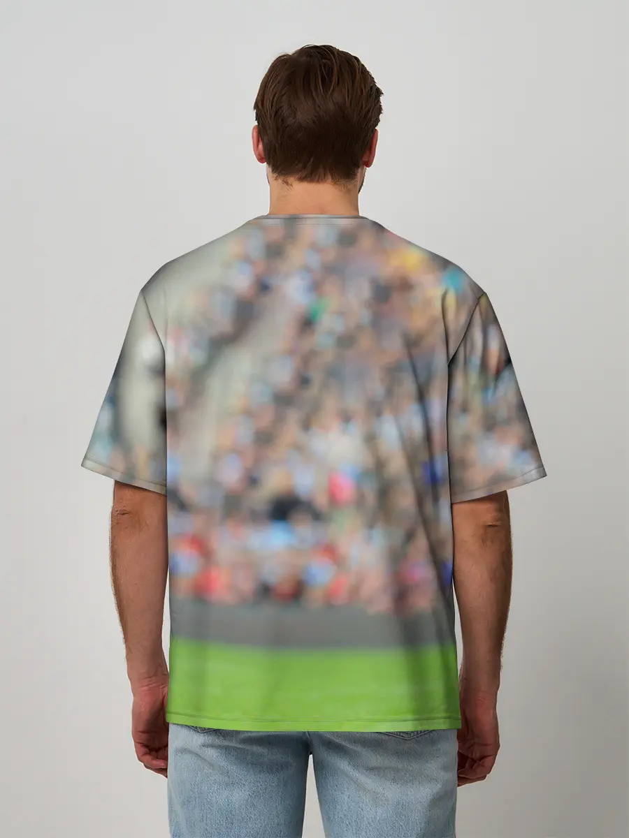 Мужская футболка оверсайз / Серхио Агуэро