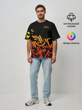 Мужская футболка оверсайз / League of Legends