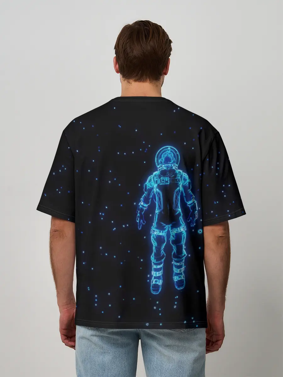 Мужская футболка оверсайз / Fortnite