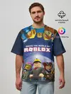 Мужская футболка оверсайз / ROBLOX