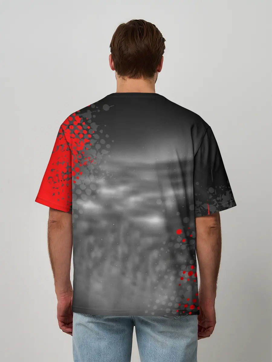 Мужская футболка оверсайз / ТОМАС МЮЛЛЕР / БАВАРИЯ