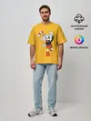 Мужская футболка оверсайз / CUPHEAD