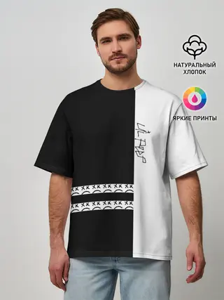 Мужская футболка оверсайз / Lil Peep