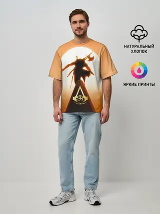 Мужская футболка оверсайз / Assassin’s Creed Origins