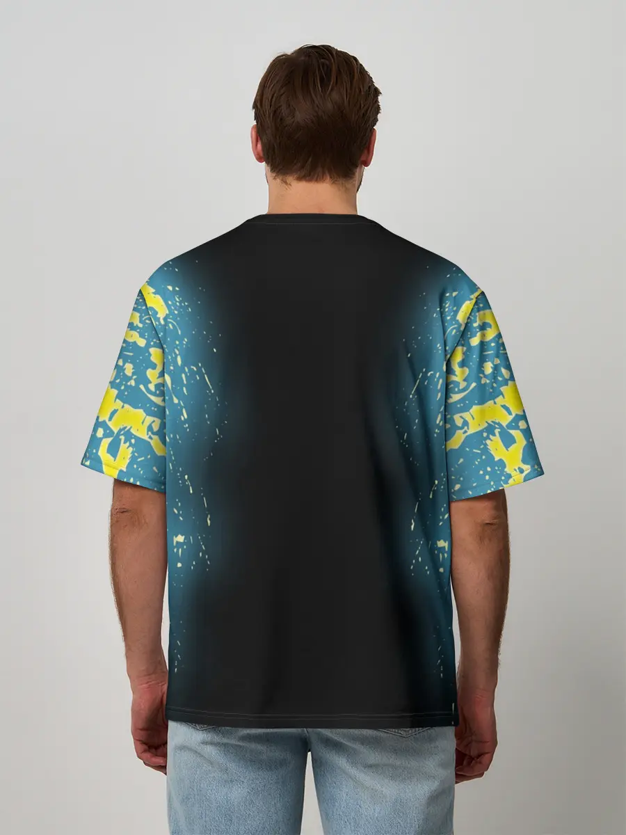 Мужская футболка оверсайз / CYBERPUNK 2077 | КИБЕРПАНК 2077