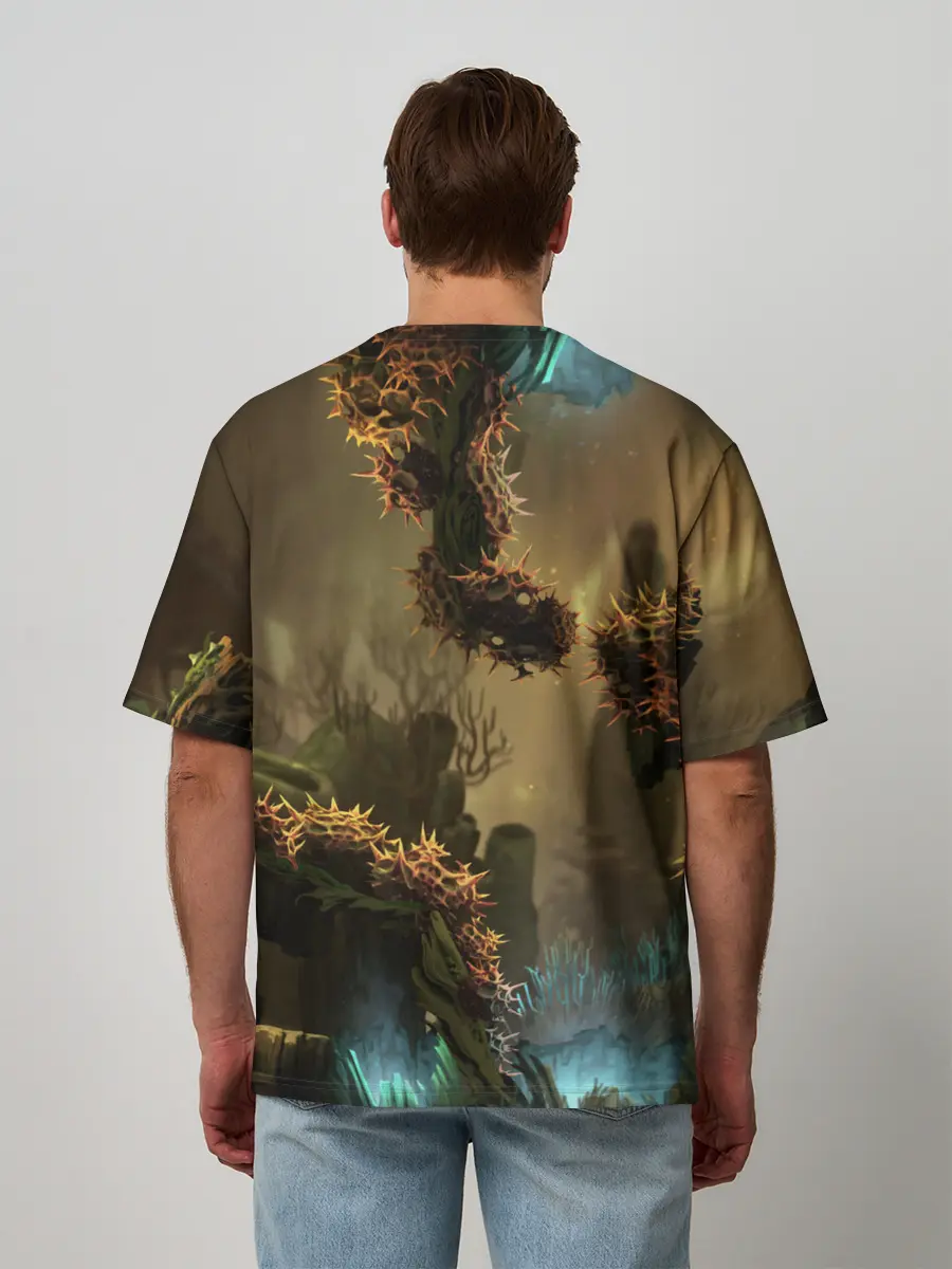 Мужская футболка оверсайз / Ori and the Blind Forest