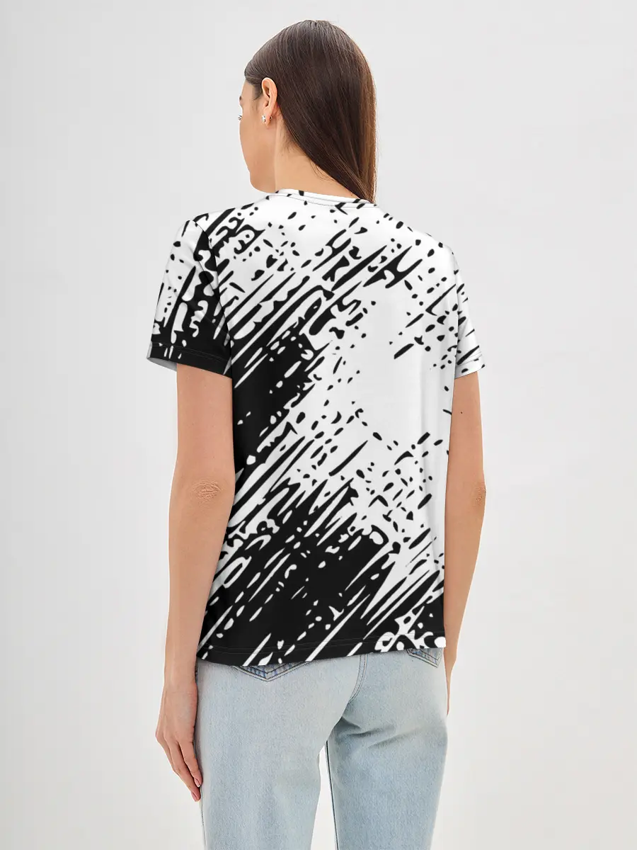 Женская базовая футболка / спорт фсб