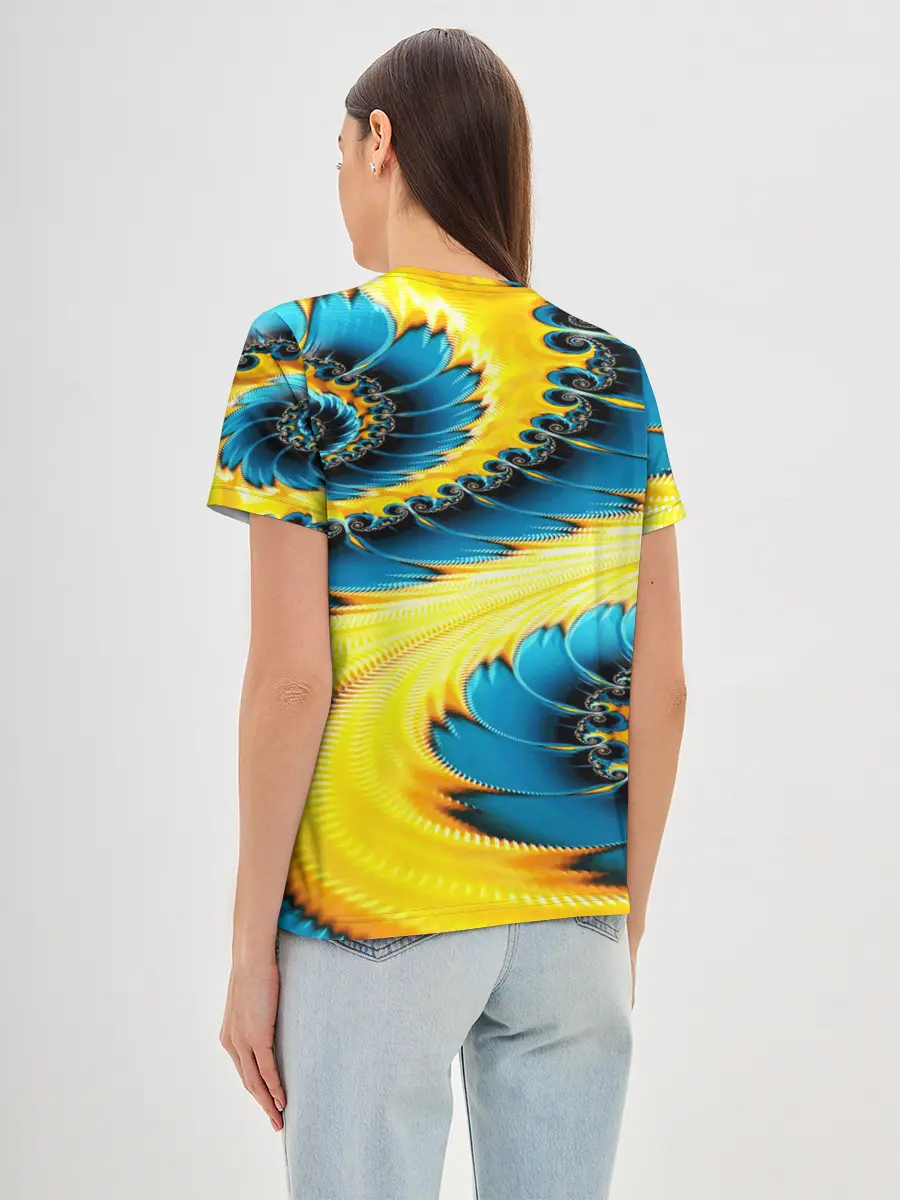 Женская базовая футболка / ABSTRACT EXCLUSIVE