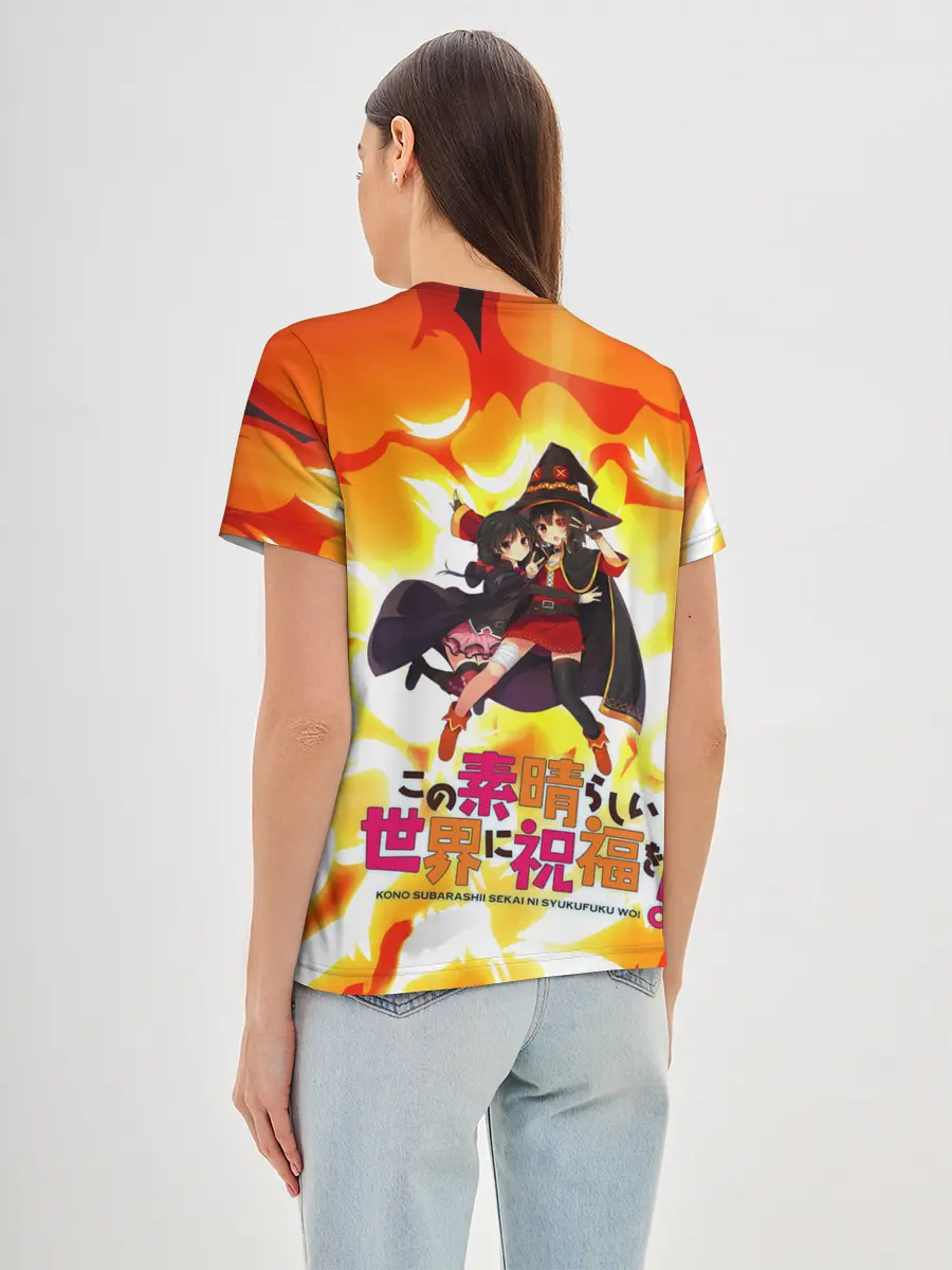 Женская базовая футболка / Mеgumin