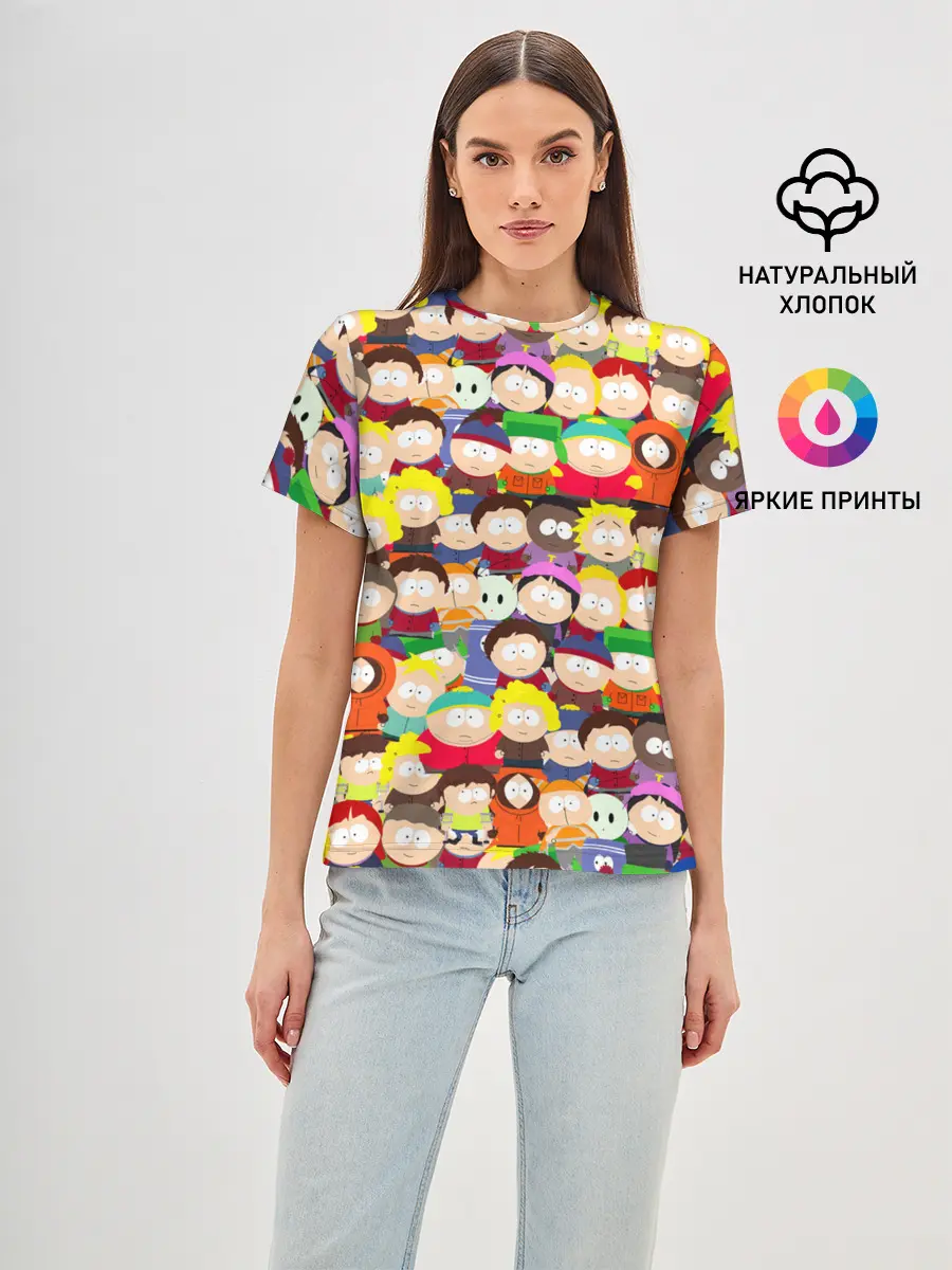 Женская базовая футболка / ЮЖНЫЙ ПАРК | SOUTH PARK