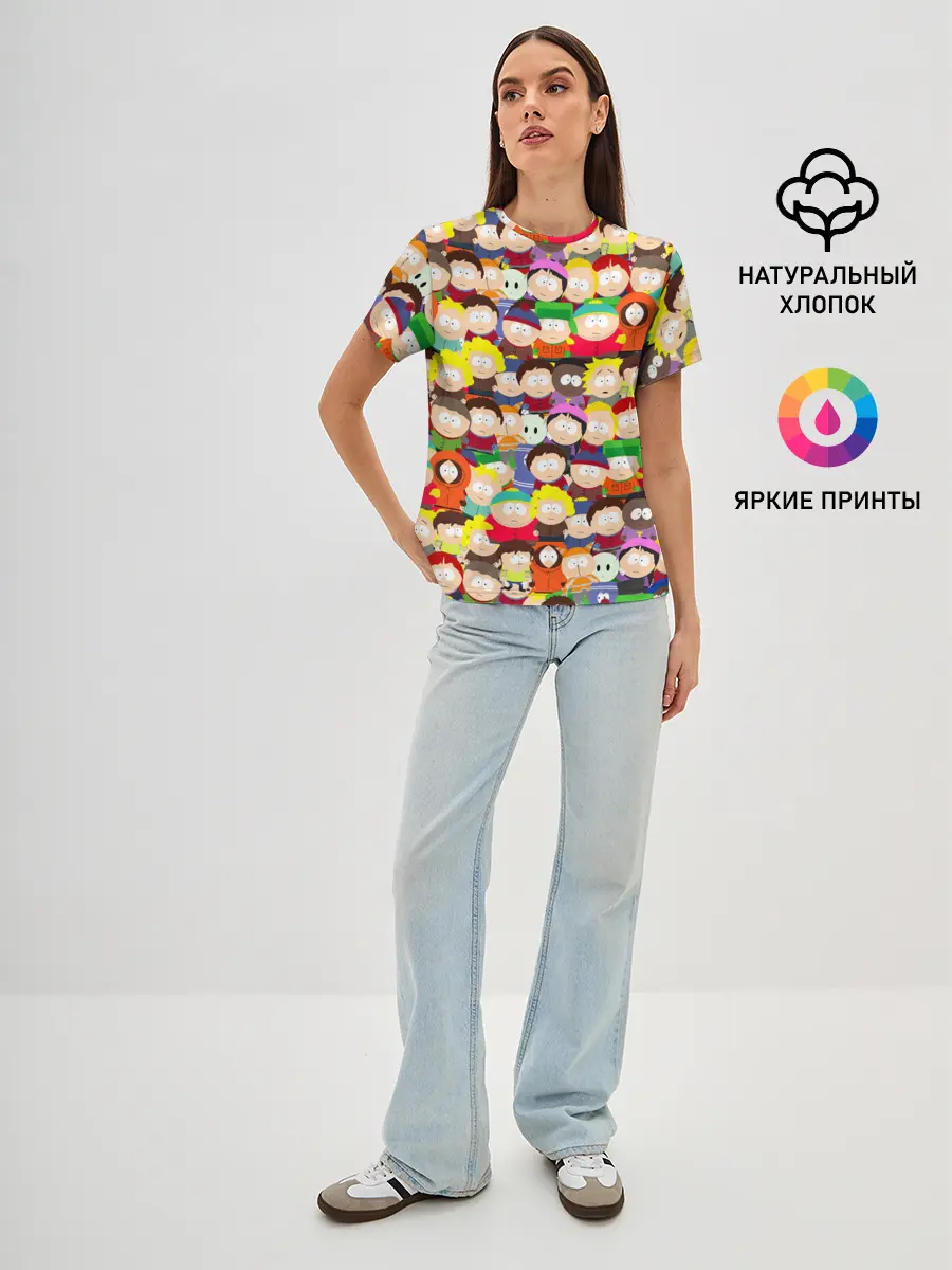 Женская базовая футболка / ЮЖНЫЙ ПАРК | SOUTH PARK