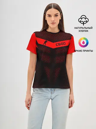 Женская базовая футболка / CS:GO