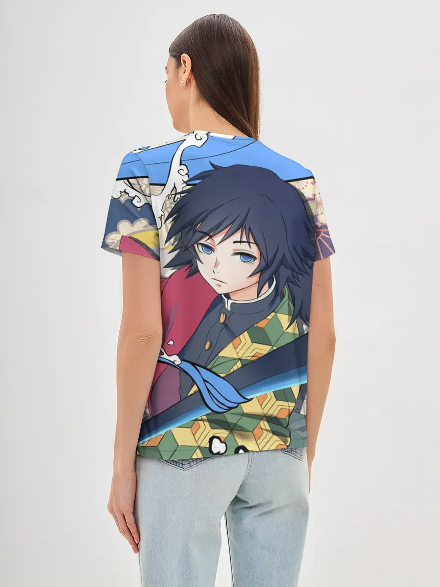 Женская базовая футболка / ГИЮ ТОМИОКА ФРЕСКА