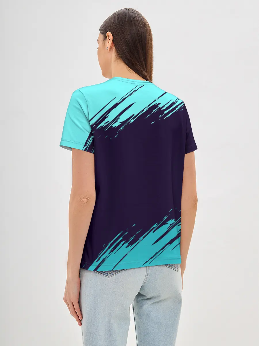 Женская базовая футболка / Русалка на отдыхе | Mermaid