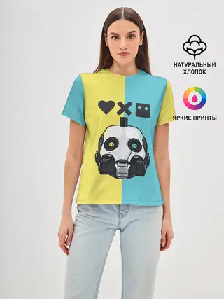 Женская базовая футболка / XBOT 4000 | Love, Death and Robots