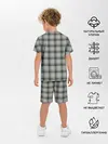 Детская пижама с шортами / стиль джентльмены