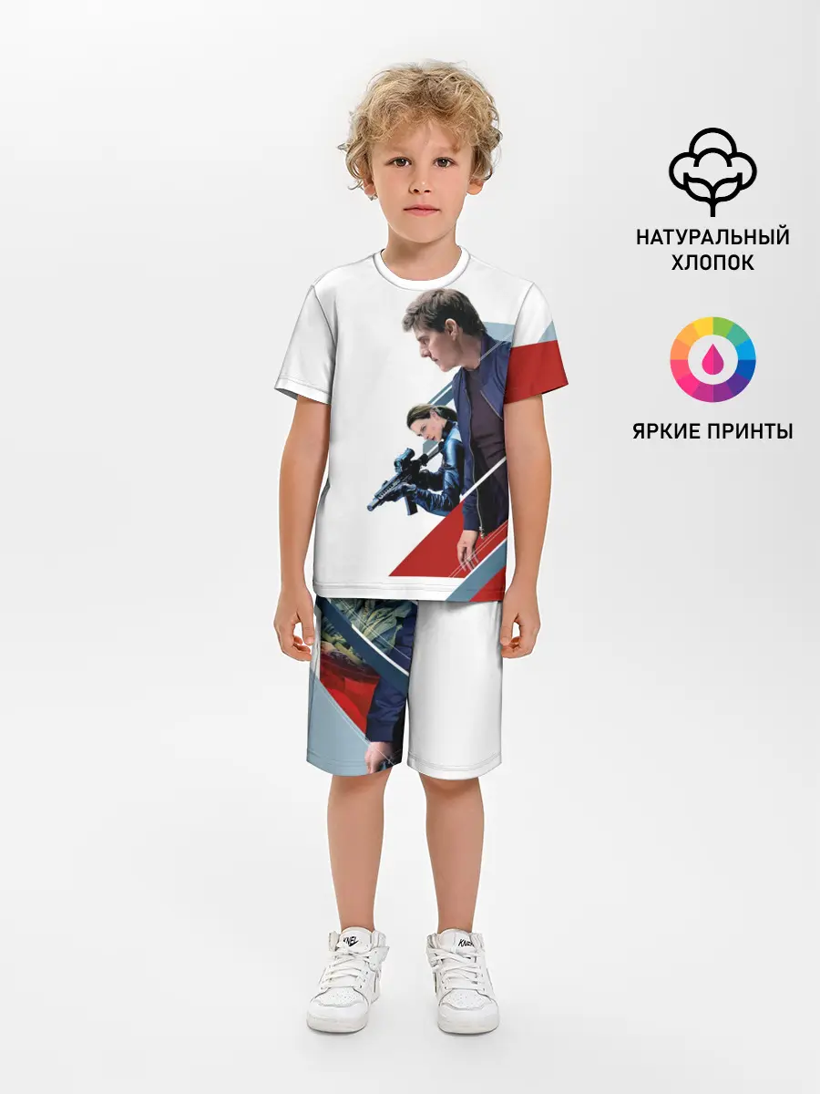 Детская пижама с шортами / Mission: Impossible Art