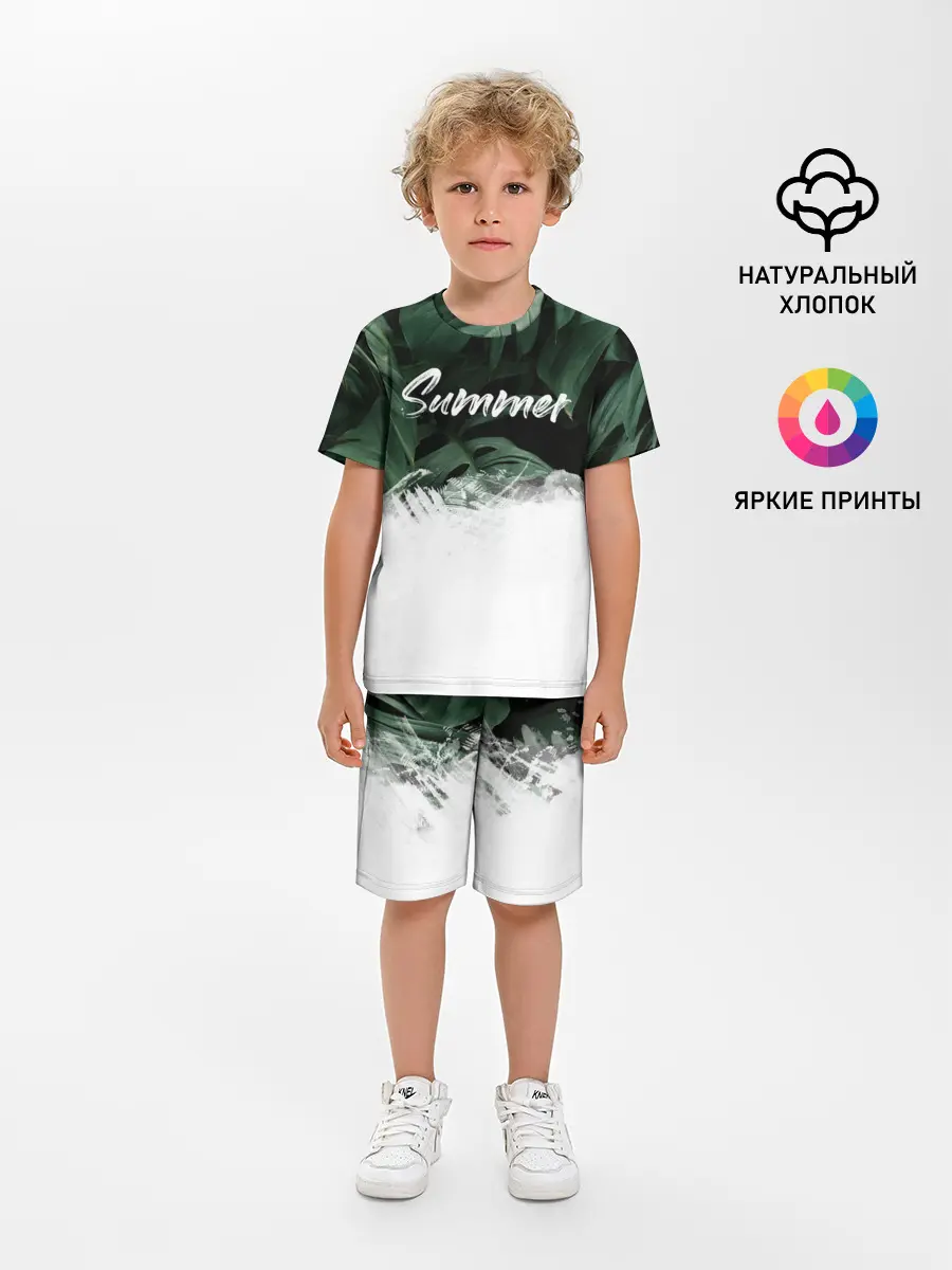Детская пижама с шортами / Лето