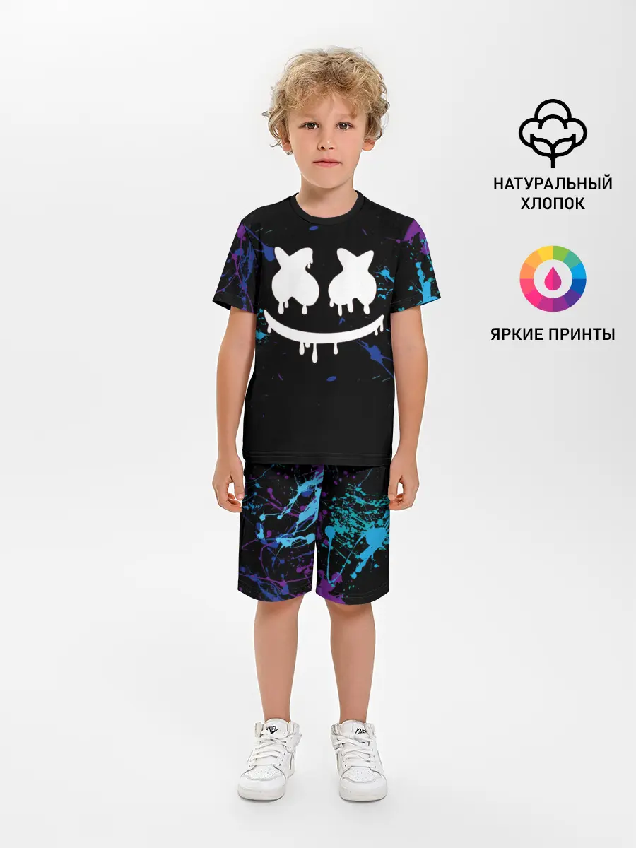 Детская пижама с шортами / MARSHMELLO