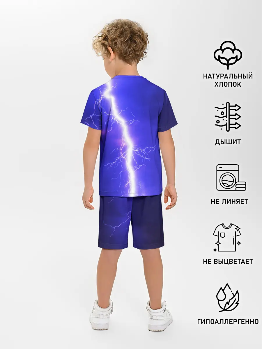 Детская пижама с шортами / NEON ELECTRIX