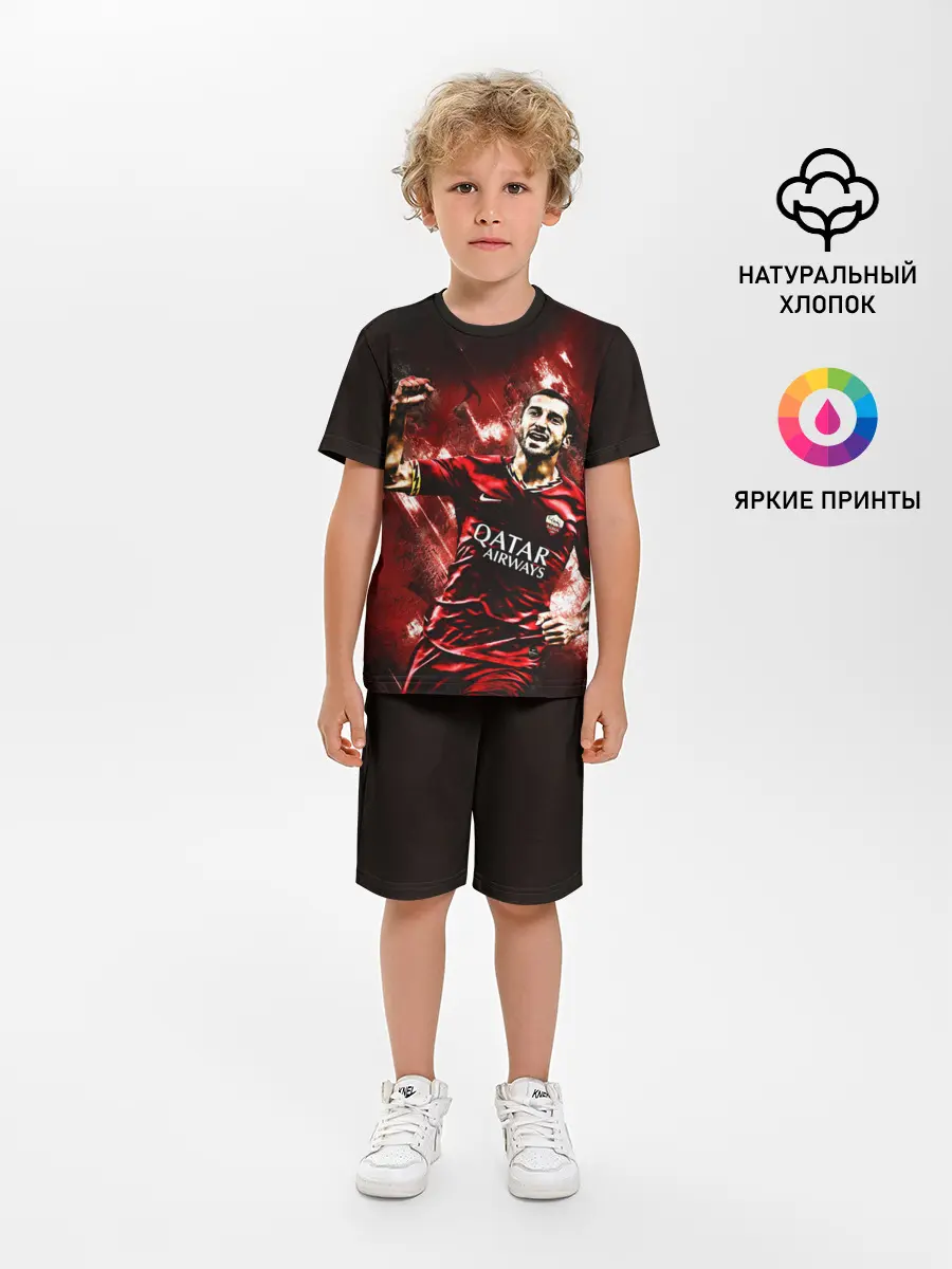 Детская пижама с шортами / Генрих Мхитарян Футбол