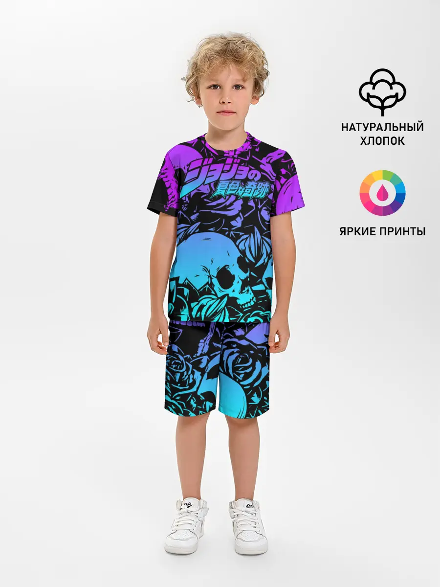 Детская пижама с шортами / JoJo Bizarre Adventure