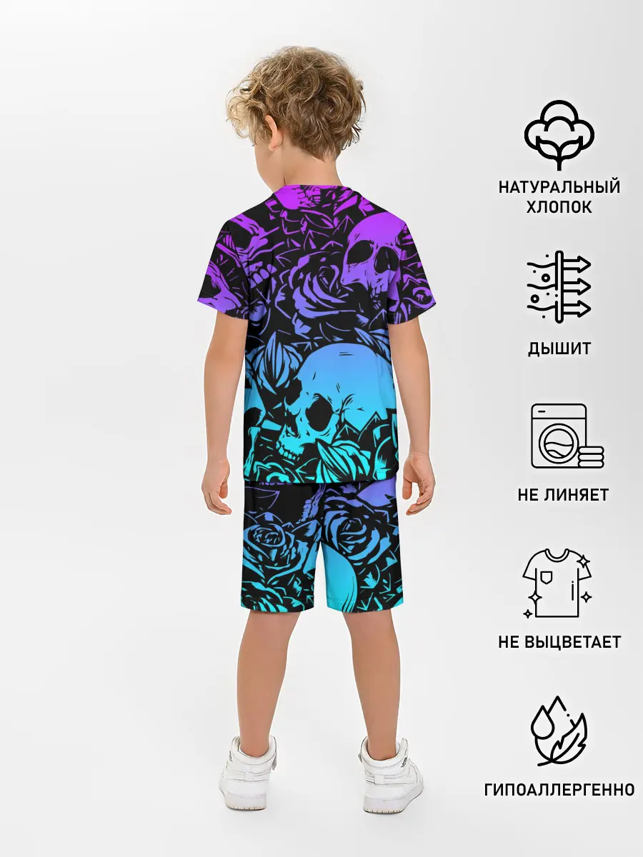 Детская пижама с шортами / JoJo Bizarre Adventure