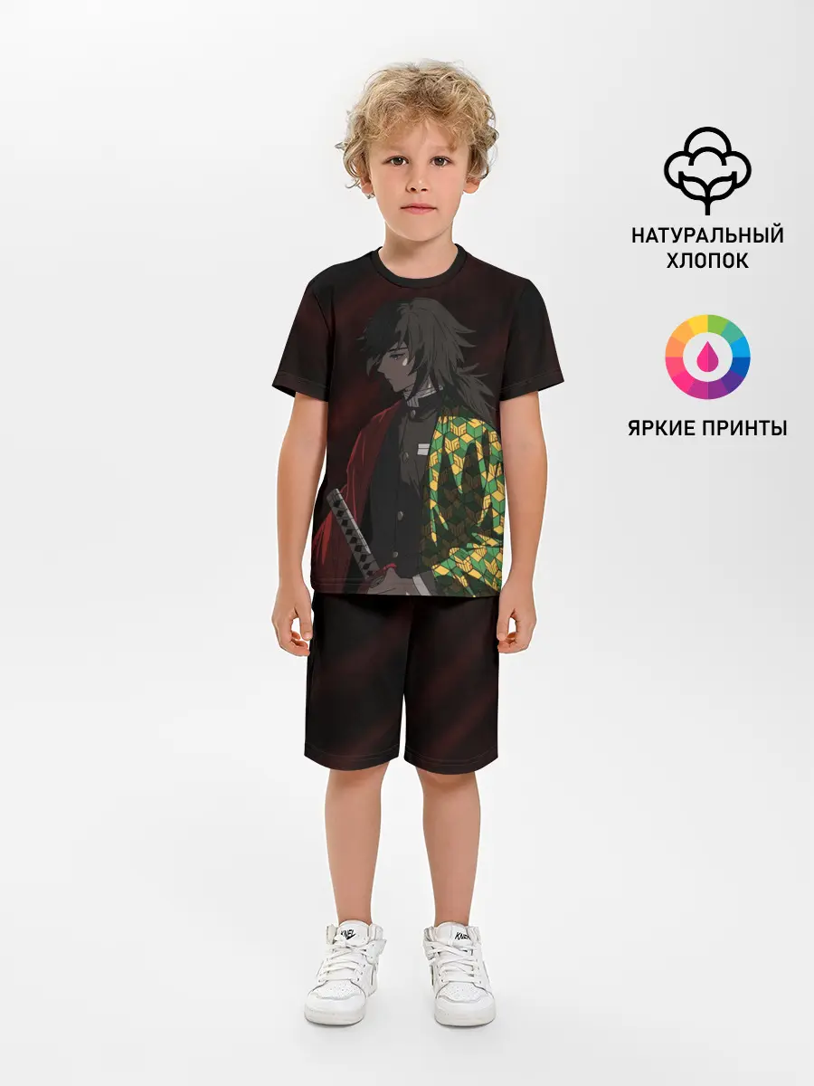 Детская пижама с шортами / ГИЮ ТОМИОКА