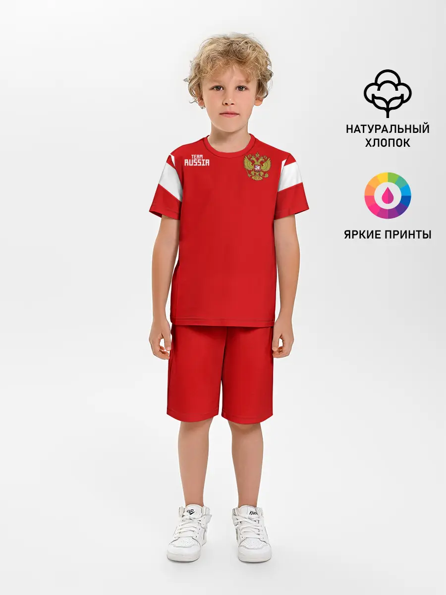 Детская пижама с шортами / Сборная России 2018 Акинфеев