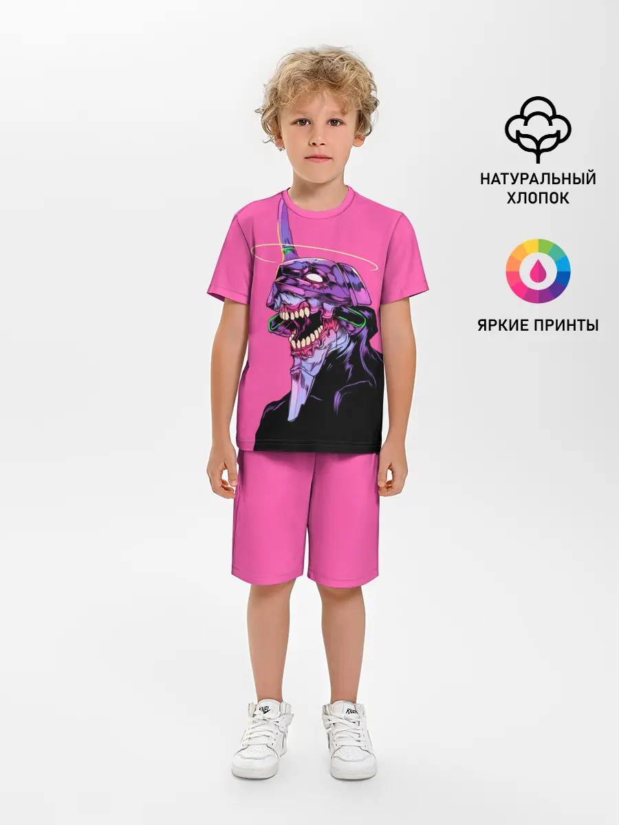 Детская пижама с шортами / Монстр Евангелион