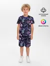 Детская пижама с шортами / Цветочный сад