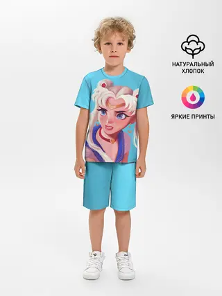 Детская пижама с шортами / Sailor Moon | Сейлор Мун