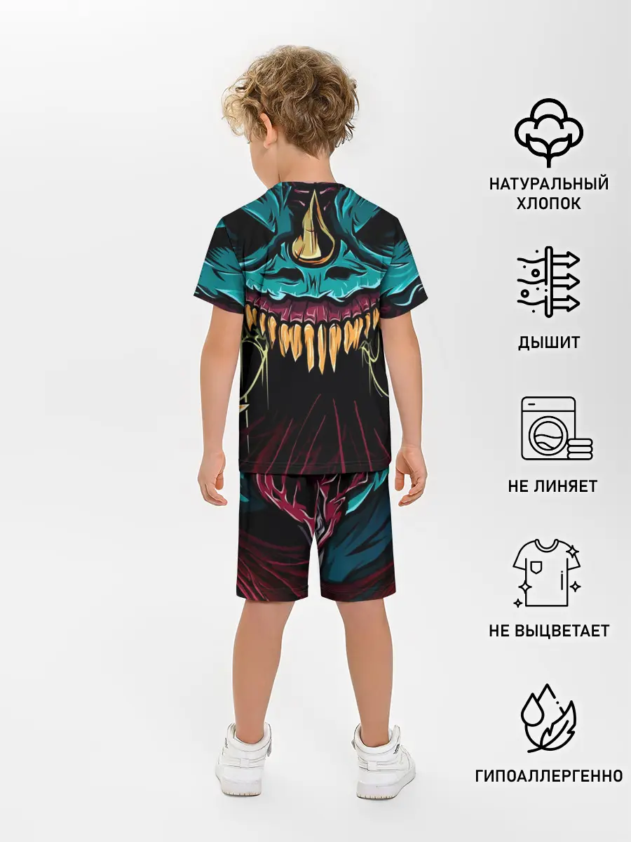 Детская пижама с шортами / CS GO hyper beast skin