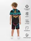 Детская пижама с шортами / CS GO hyper beast skin