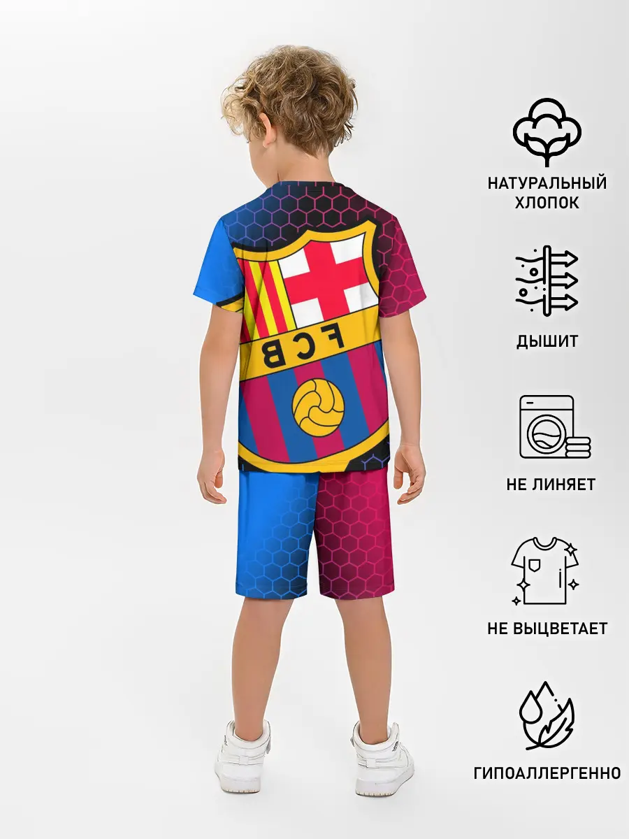 Детская пижама с шортами / ЛИОНЕЛЬ МЕССИ / BARCELONA