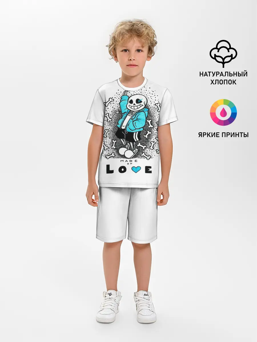 Детская пижама с шортами / Made of love