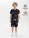 Детская пижама с шортами / космос
