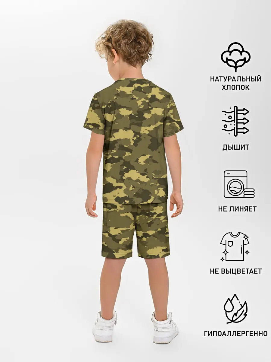 Детская пижама с шортами / Военная Техника | СССР
