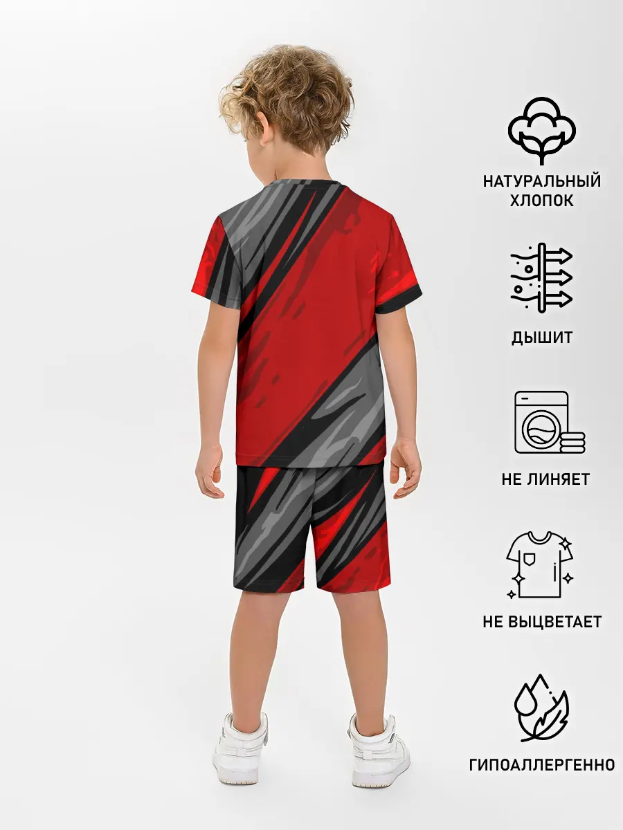 Детская пижама с шортами / Сиомбиотический стиль