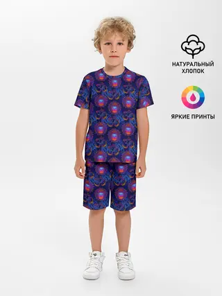 Детская пижама с шортами / Мантра ОМ