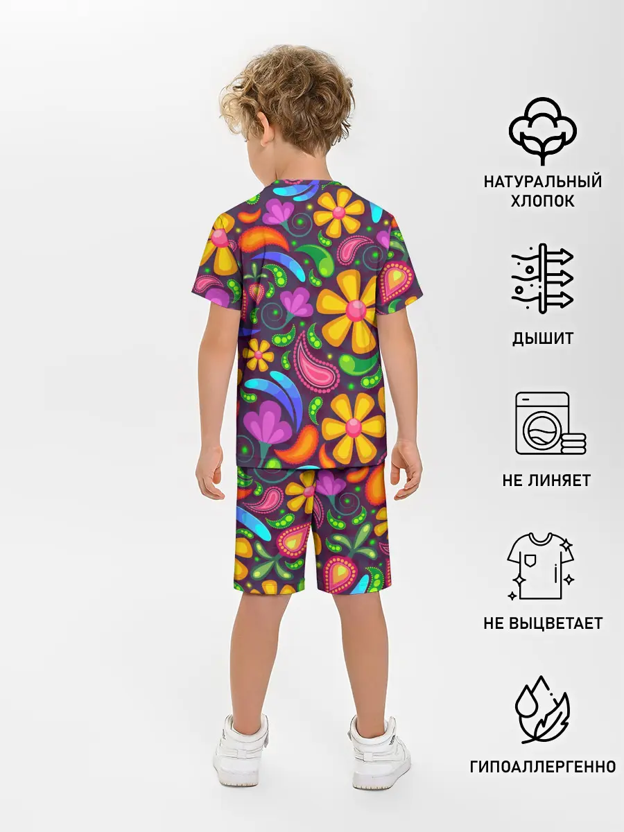 Детская пижама с шортами / Пляжная