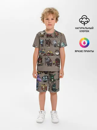 Детская пижама с шортами / Коры Доты 2