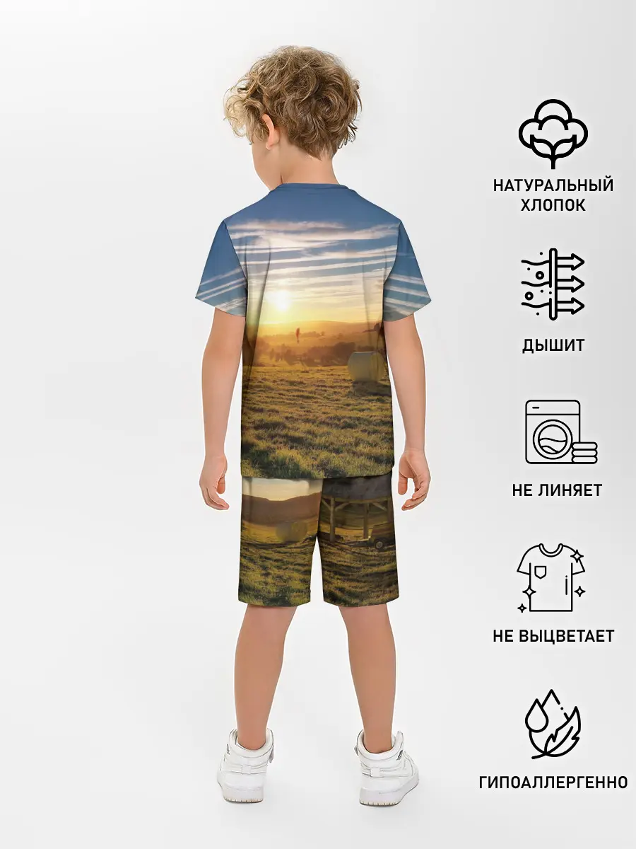 Детская пижама с шортами / PUBG