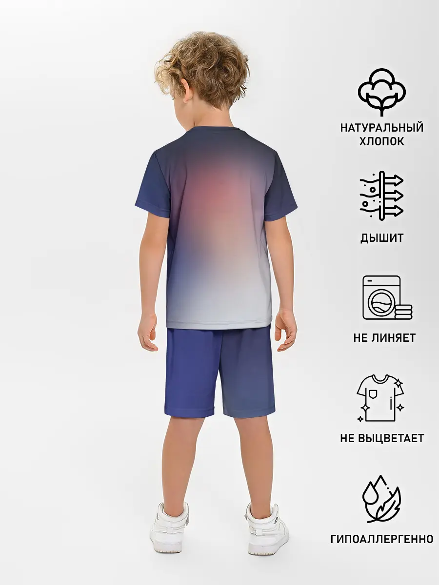 Детская пижама с шортами / Kiss